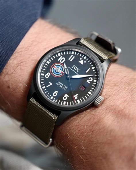 iwc mark xviii top gun sfti|iwc pilot watch mark xviii.